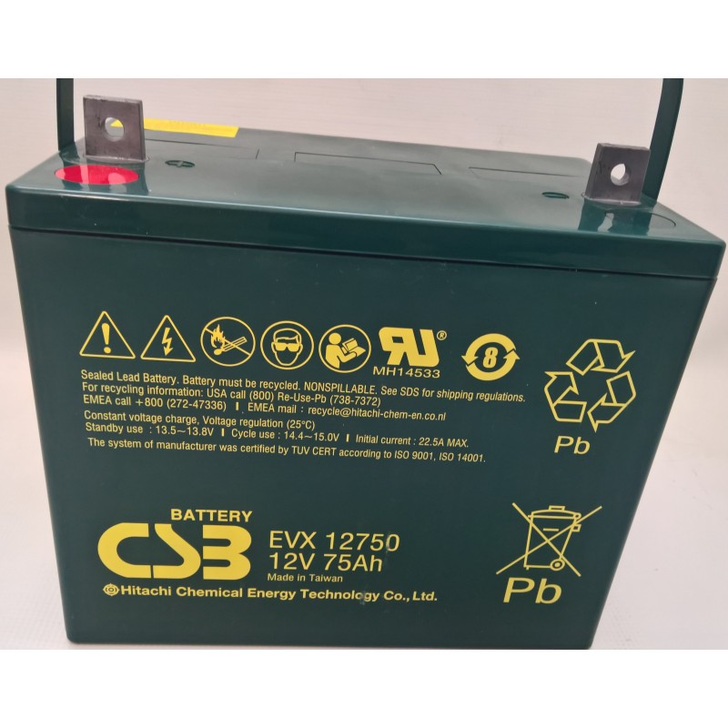 Батерия CSB EVX 12750 /12V/75Ah
