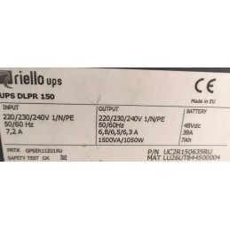 Riello DLPR150 /1500Va-1.05kw.